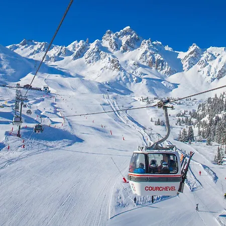 Confortable 2 Pieces Avec Balcon, Animaux Admis, Skis Aux Pieds - Fr-1-182a-9 Courchevel